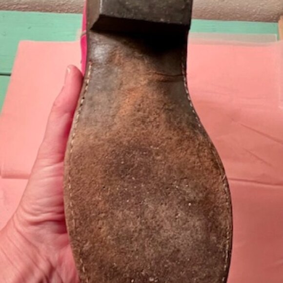 Luccese 1883 pink cowboy boots - Picture 10 of 14